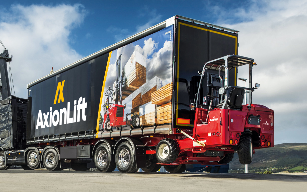 La solución ideal en logística: más eficiencia y menos tiempo con el Autoelevador Embarcable AxionLift